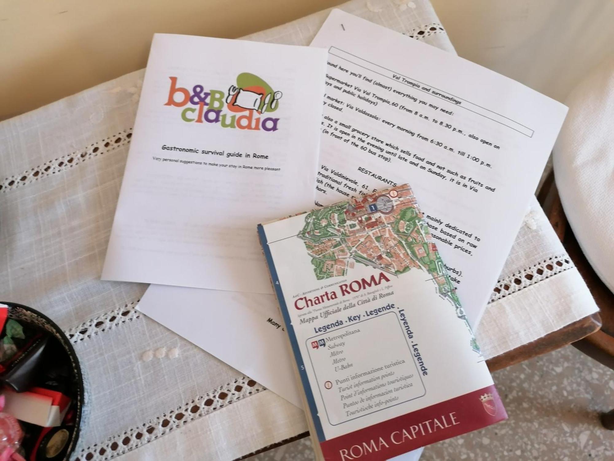 Claudia B&B Roma Ngoại thất bức ảnh